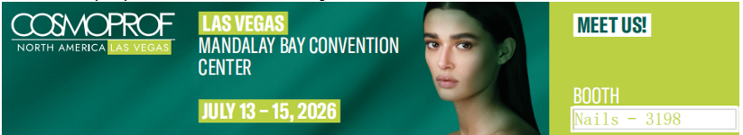 Cosmoprof لاس ویگاس 2026 (جولائی 13-15): Joyrich / بہترین برش B2B تھوک اور پرائیویٹ لیبل پارٹنرز کے لیے حسب ضرورت پیشہ ور نیل برش پیش کرتا ہے۔